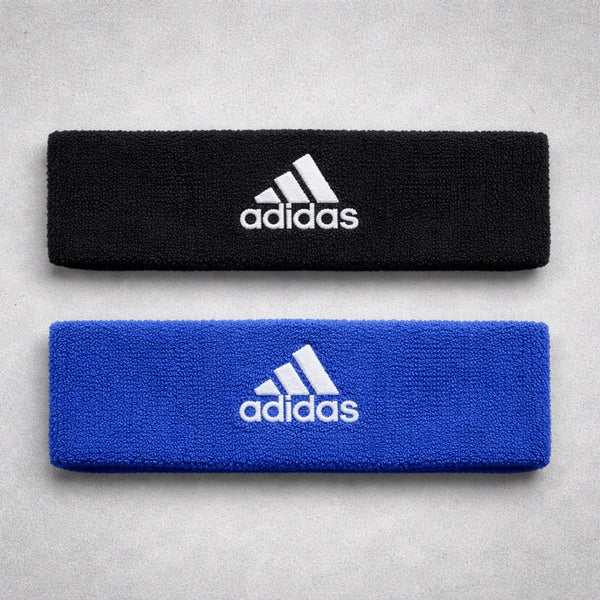 Adidas Delux Comfort Sports Headband – Terry Cotton Sweatband Multicolour