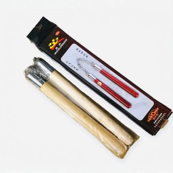 Wooden Nunchaku – Beech Wood Martial Arts Training Nunchucks | SHUANGJIEGUN