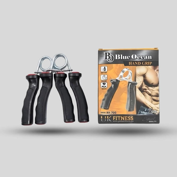 Hand Grip Plastic Handle Steel Spring 2pc Set