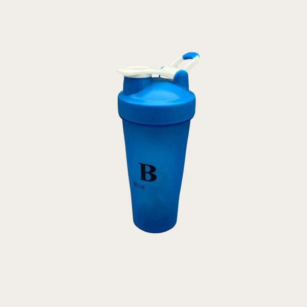 Blue Ocean Protein Shaker Bottle 600ml – Steel Blender Ball | Gym Fitness Bodybuilding