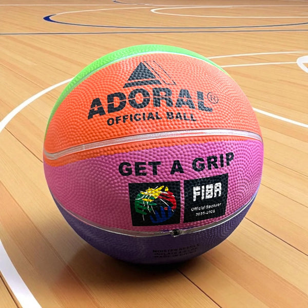 Adoral Junior Multi-Color FIBA Basketball