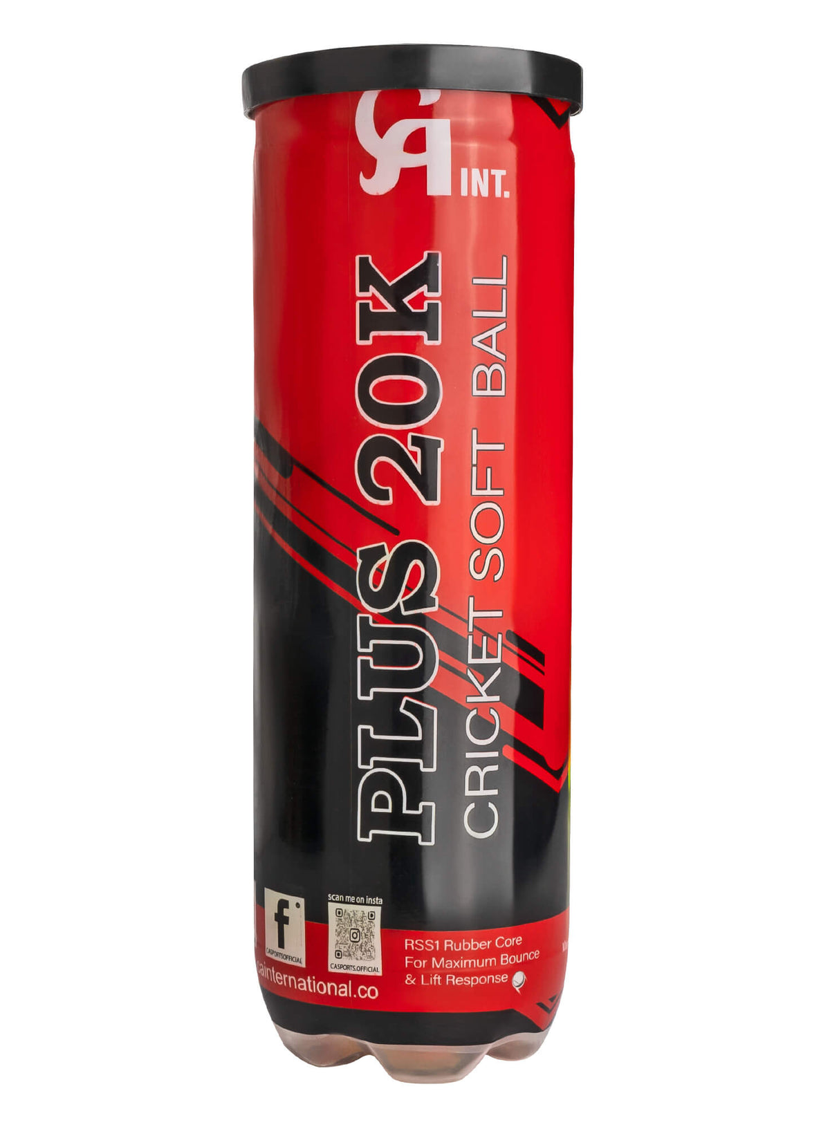 CA Plus 20K Cricket Soft Balls Pack of 3