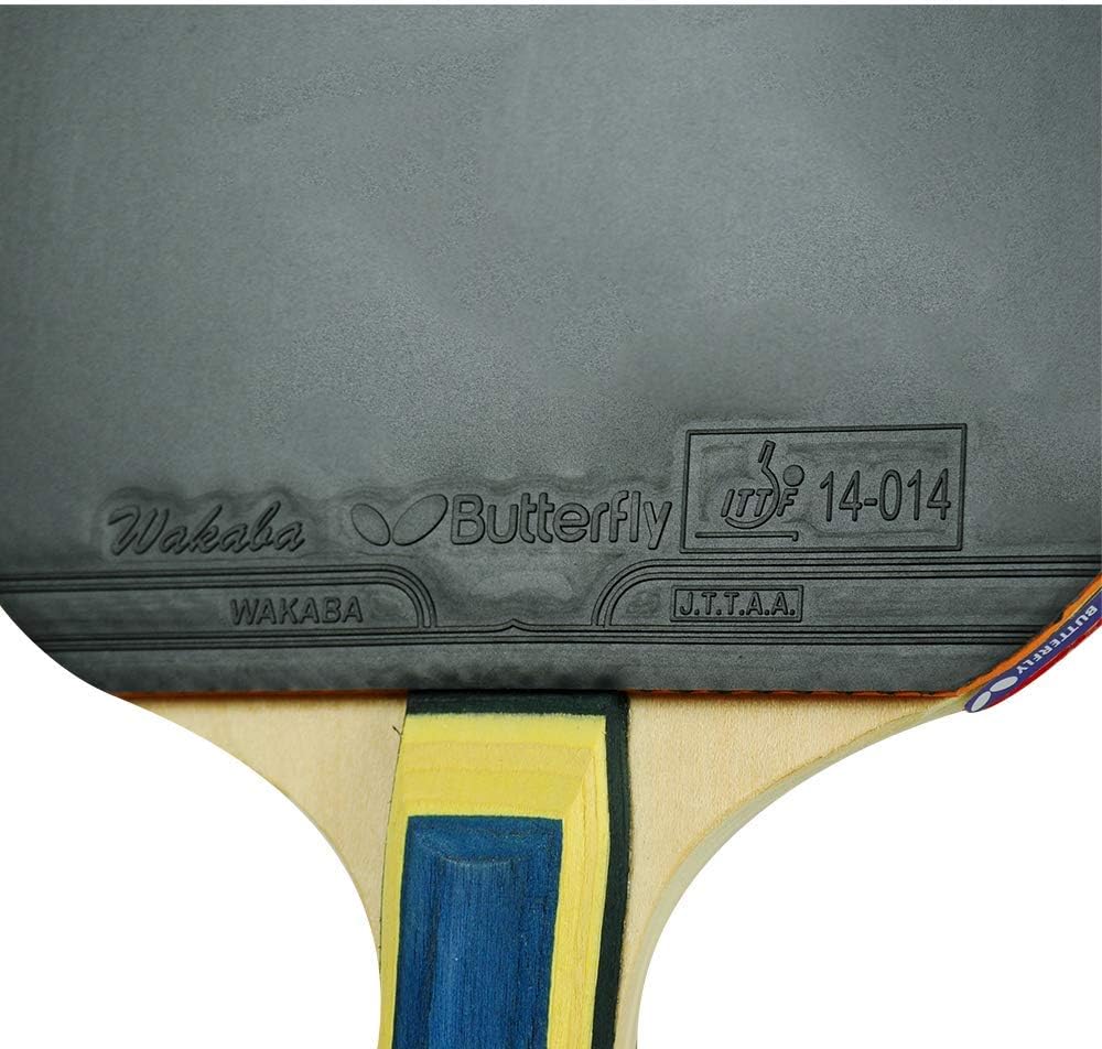 Butterfly Wakaba 1000 Table Tennis Racket – Premium Rubber Face | Beginner to Intermediate