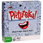 Pictureka board game box front - Find it Fast Find it First, Ages 6+, 2+ players