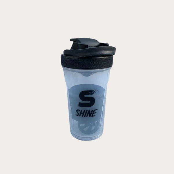 SHINE Protein Shaker Bottle – Honeycomb Filter & Supplement Storage | Gym Fitness