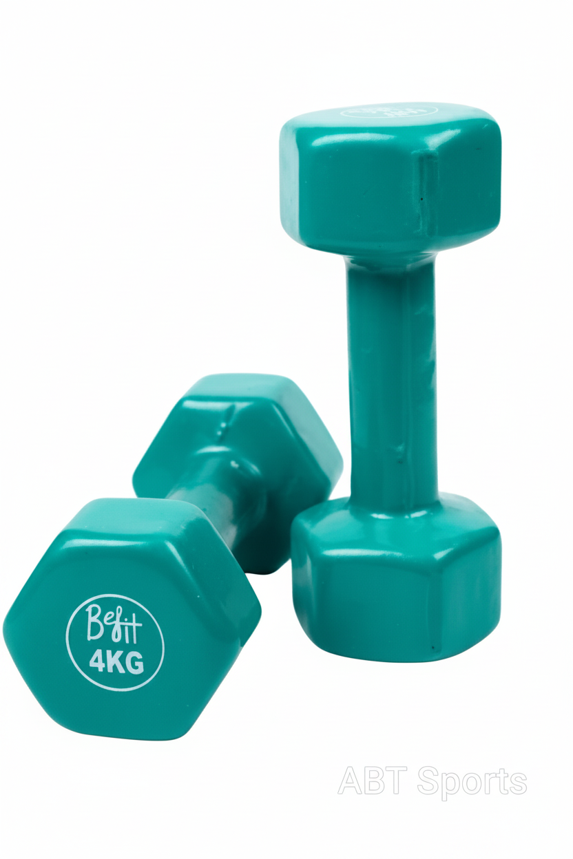Befit Vinyl Coated Dumbbells Pack of 2