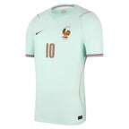 France Away Football Shirt 2026 – Nike | Mint Green | FFF Gallic Rooster Crest | No.10 | Fan Kit