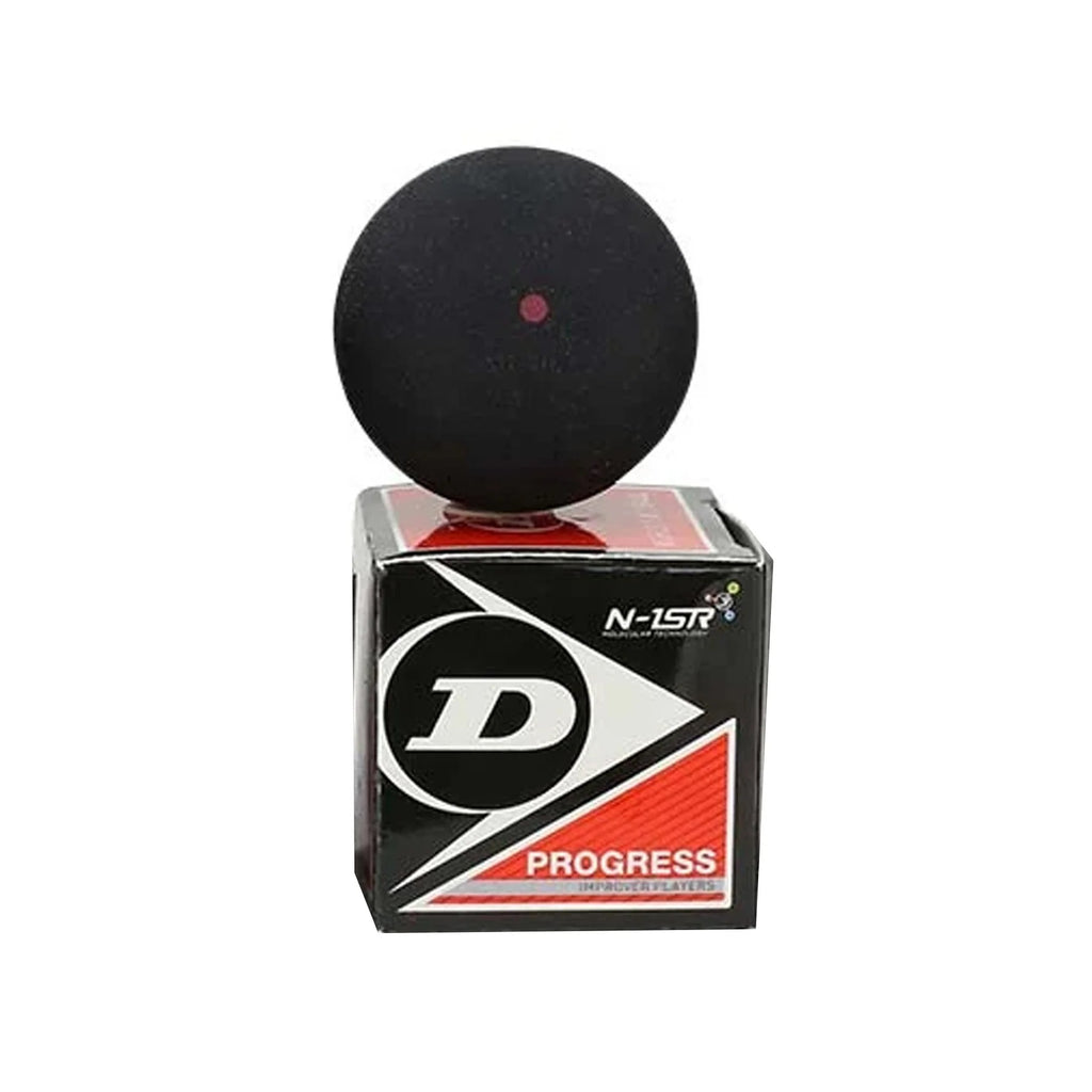 Dunlop Progress Squash Ball Red Dot Beginner Players