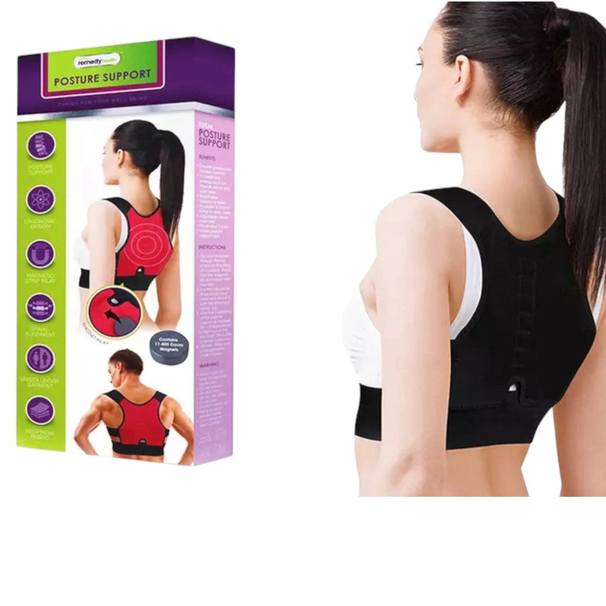 Shuteng NO-81448 Magnetic Posture Support Brace