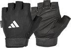 Adidas Essential Training Gloves suede palm padding grip detail