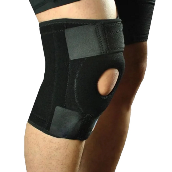 Open Patella Neoprene Knee Brace Adjustable Velcro 1 Pc