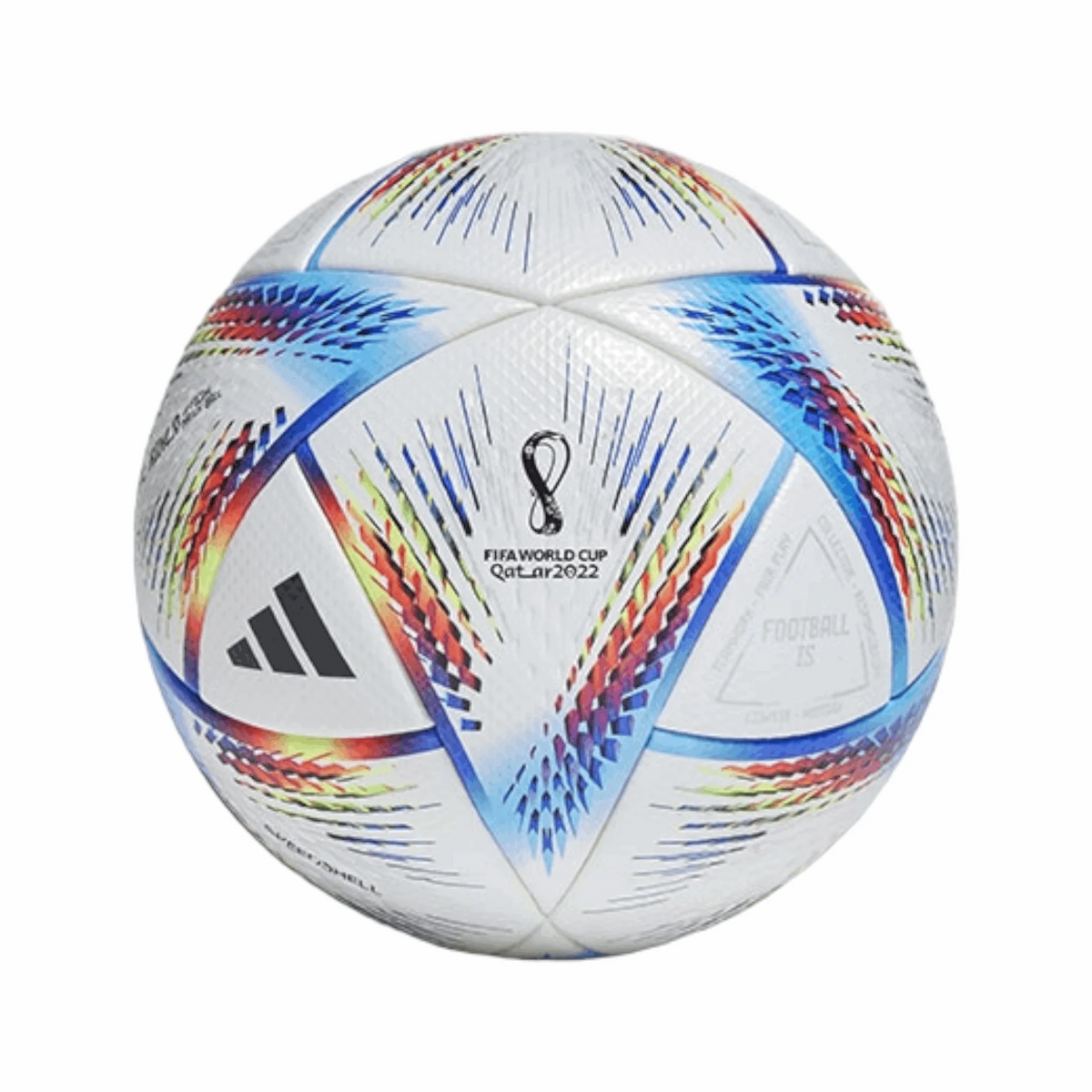 Adidas Al Rihla 2022 FIFA World Cup Qatar Replica Football – Speedshell | Size 5 | Multicolor
