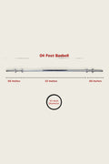 Weight Lifting Barbell Standard 4 Feet 1-Inch Diameter