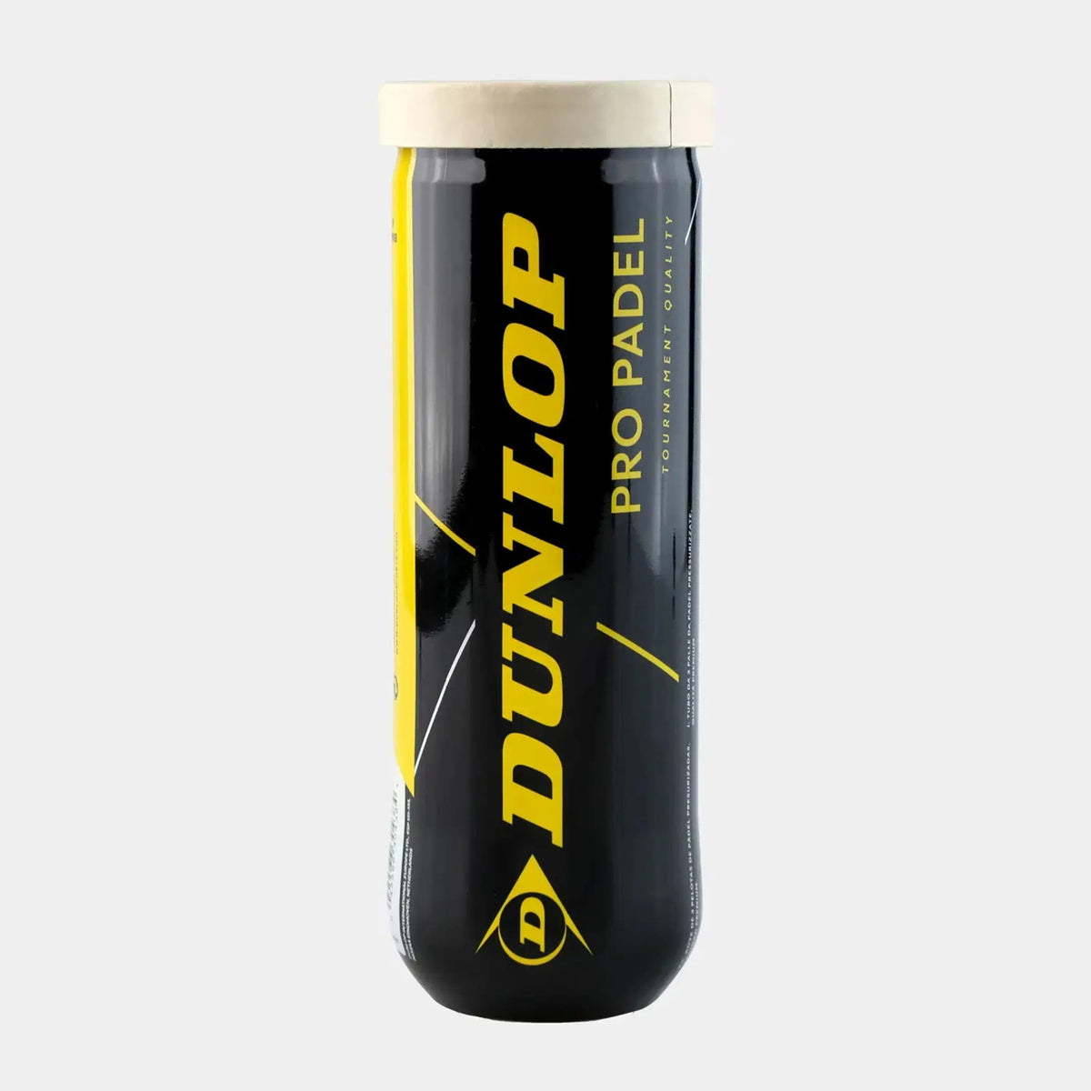 unlop Pro Padel Balls – Tournament Quality Pressurized 3-Ball Can
