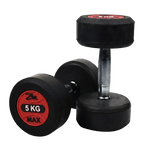 Zeemax Rubber Coated Dumbbells Pair