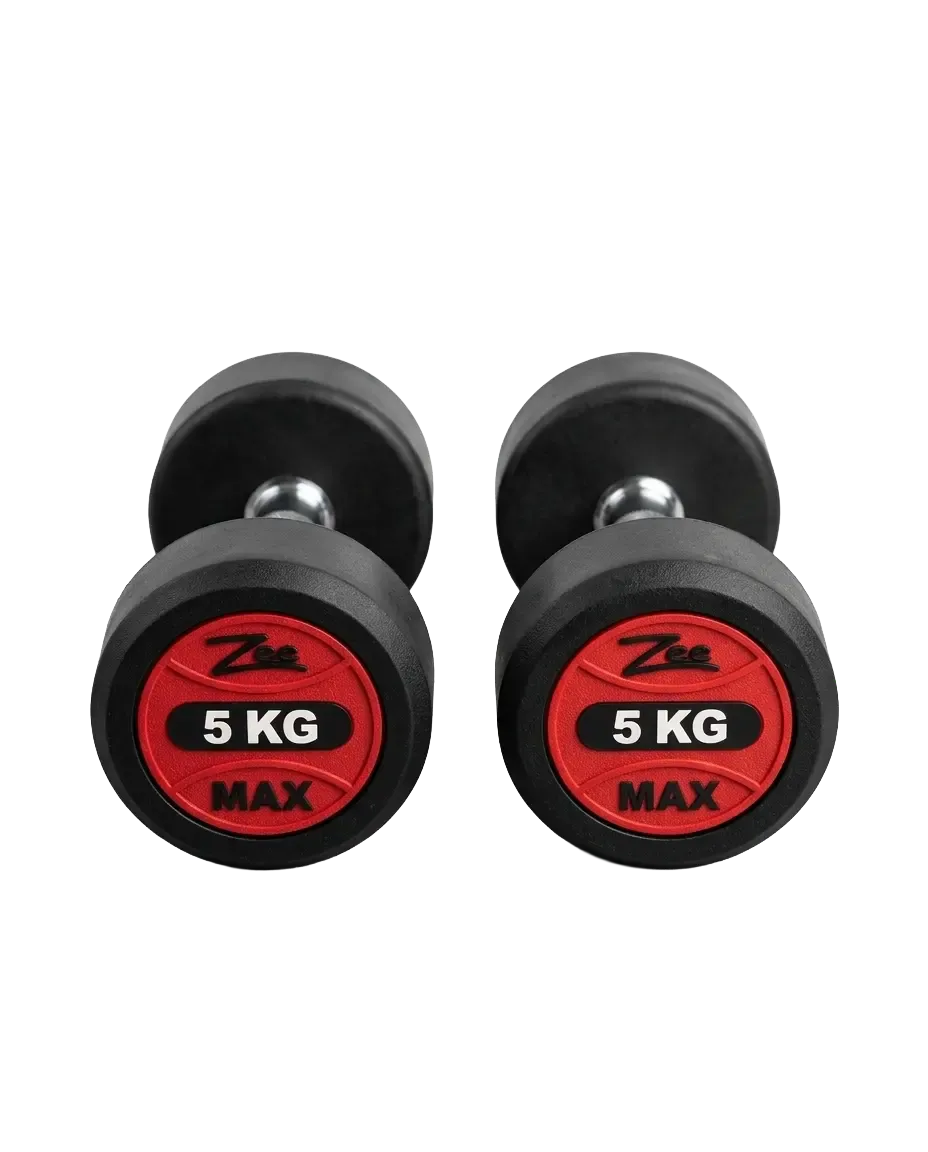 Zeemax Rubber Coated Dumbbells Pair