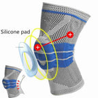 Sunexmack 9530 Silicone Knee Support (Sports & Pain Relief Brace)