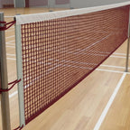 Yonex Badminton Net with Iron Wire – 20.6’ x 2.6’ | Full Court Size | Maroon Nylon Mesh | Indoor & Outdoor