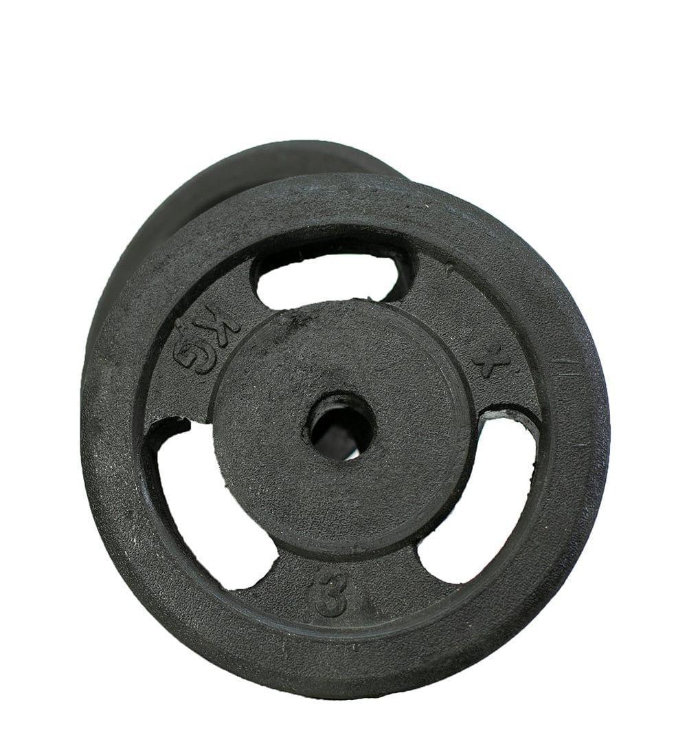 Rubber Coated Weight Plates 1-Inch Hole Pair