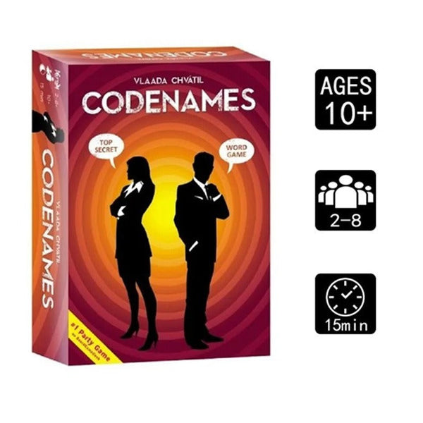 Codenames Board Game – #1 Party Word Game | 2-8 Players