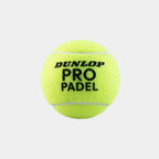 unlop Pro Padel Balls – Tournament Quality Pressurized 3-Ball Can