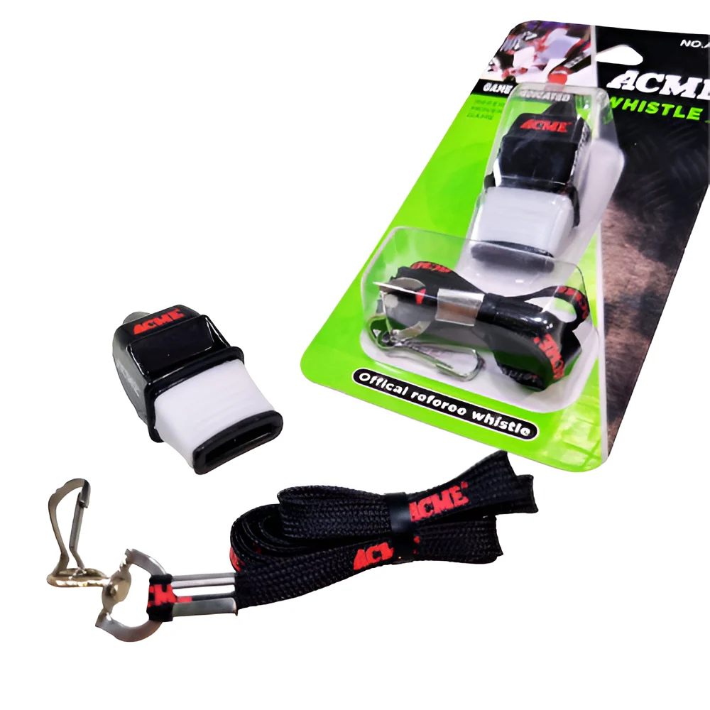 ACME Official Referee Whistle with Lanyard – Fingerless Design | Game Dedicated | Football & Sports