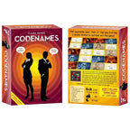 Codenames complete game contents - word cards, key cards, agent cards, card stand and timer