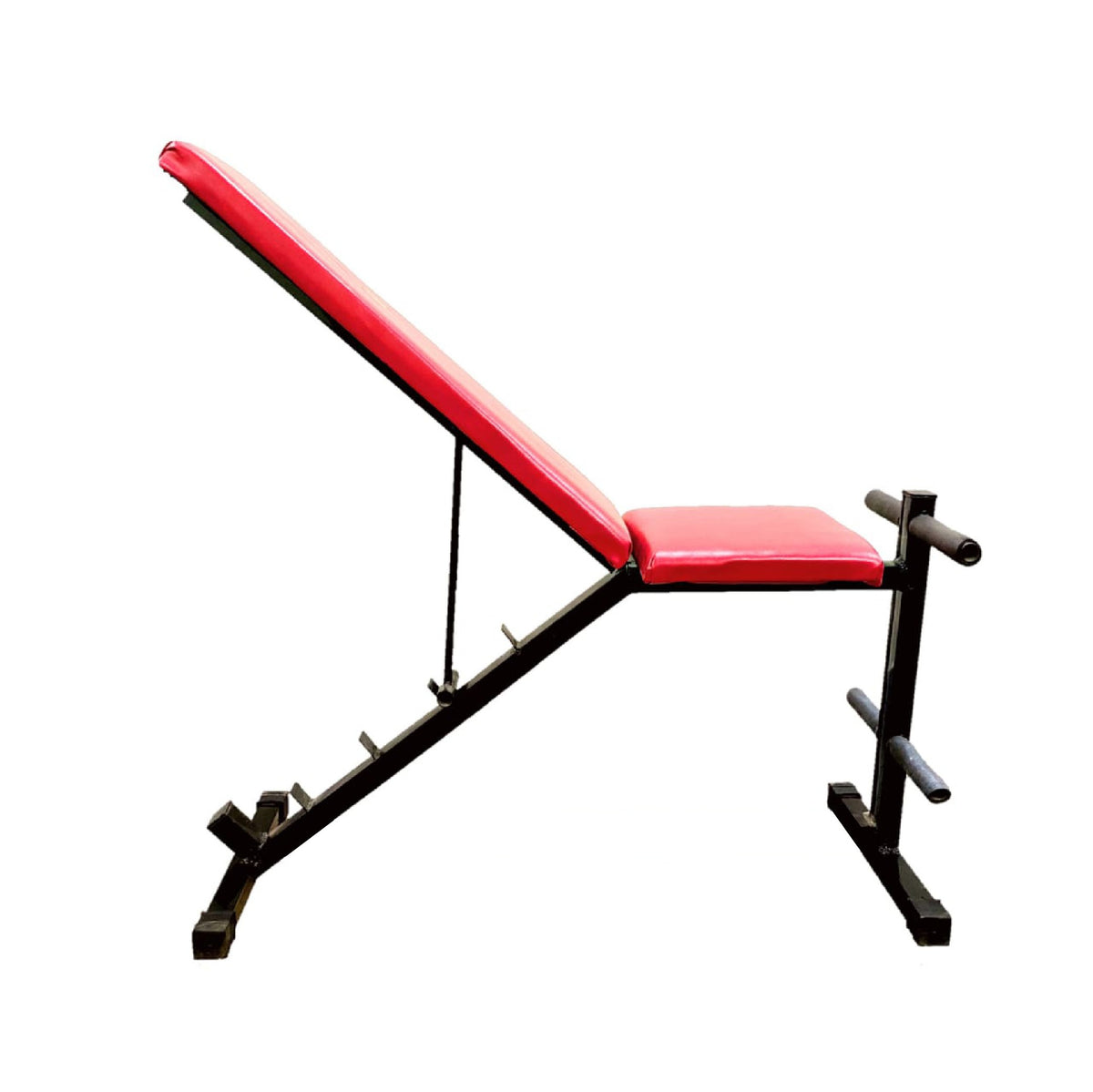 Adjustable Incline Decline Weight Bench with Dumbbell Pegs