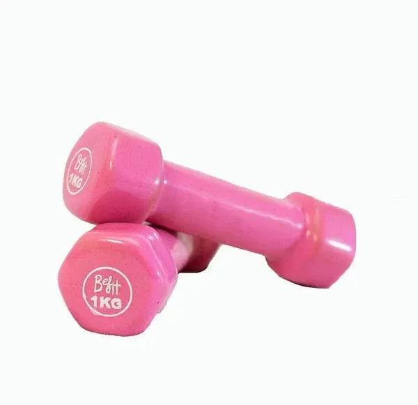 Befit Vinyl Coated Dumbbells Pack of 2