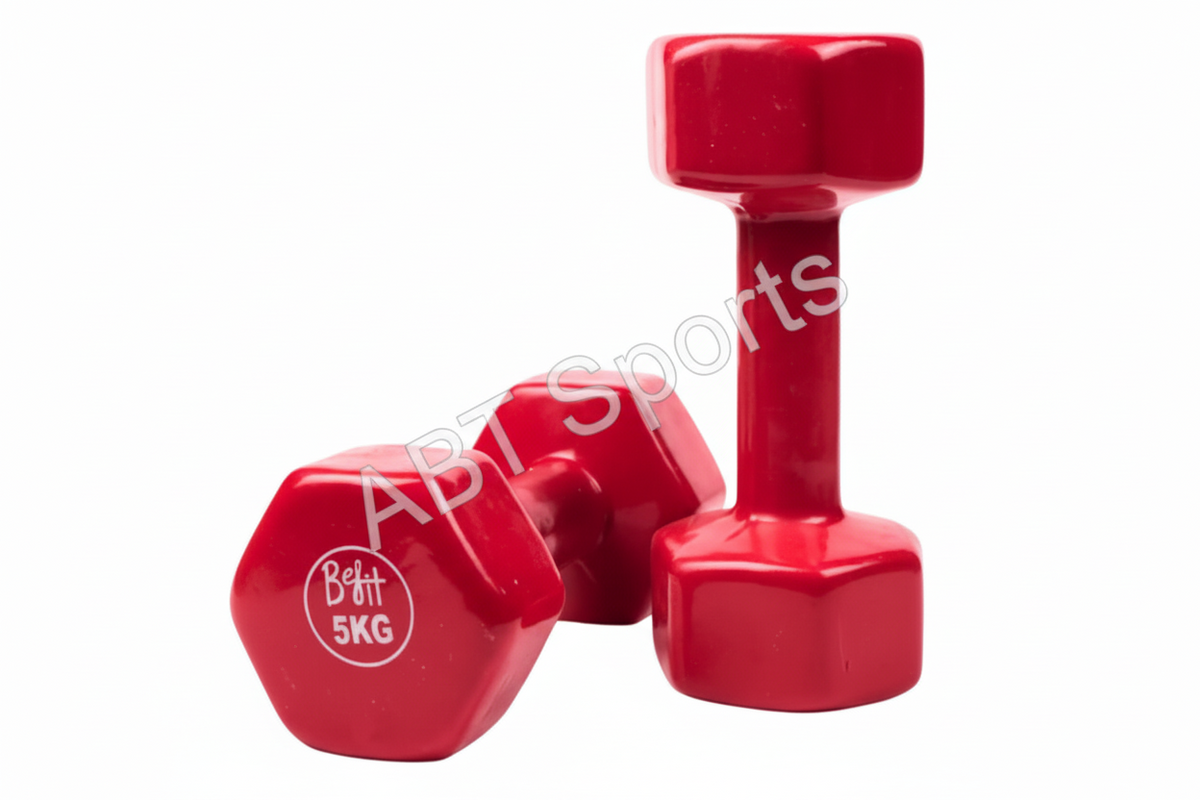 Befit Vinyl Coated Dumbbells Pack of 2
