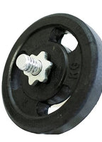Rubber Coated Weight Plates 1-Inch Hole Pair