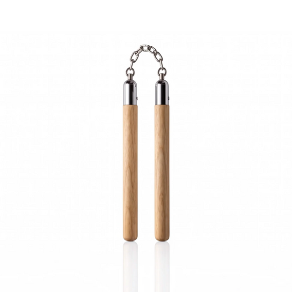 Wooden Nunchaku – Beech Wood Martial Arts Training Nunchucks | SHUANGJIEGUN