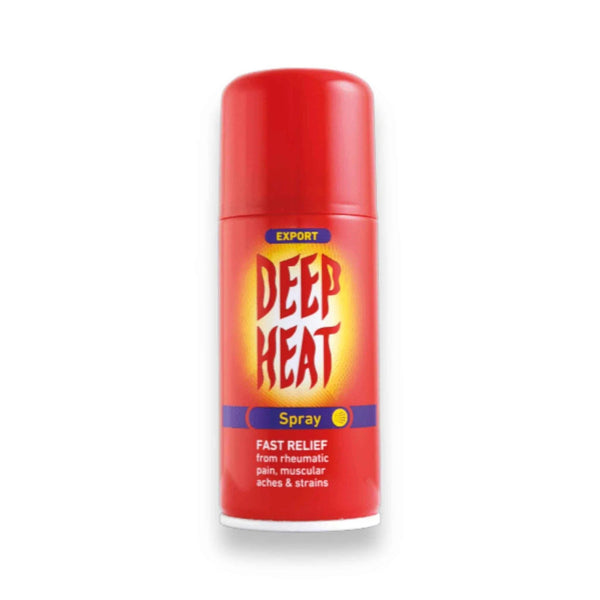 Deep Heat Export Spray – Fast Relief from Muscular Pain, Rheumatic Aches & Strains