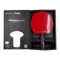 Stiga Original 5 Star Table Tennis Racket – Handmade in Sweden | Premium Gift Box | Red Rubber Carbon Handle