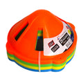 Lilong Sports Football Marker Cap Cones 19x6cm – Pack of 25 | High Visibility | Football Training & Sports