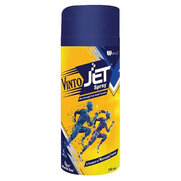 Vinto Jet Spray – Ultra Strength Pain Relief Formula 150ml | Play Hard Win Harder