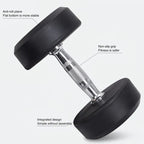 Zeemax Rubber Coated Dumbbells Pair