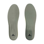 Adoral Sports Insole grey fabric top pair showing Adoral logo branding - top view both insoles