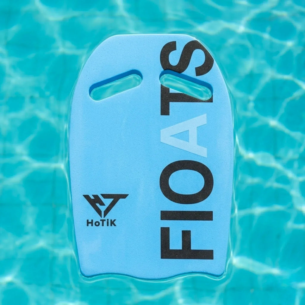 HoTiK 3301 Swimming Kickboard – EVA Foam Kick Board with Hand Grip | 4 Colors | Blue Yellow Pink Grey | Swimming Training