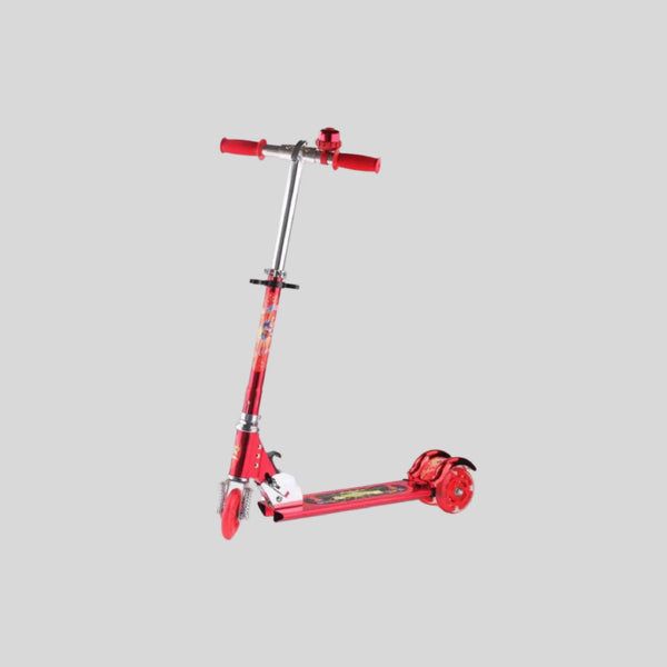 Kids Foldable 3-Wheel Scooter – Light-Up Wheels | Adjustable Handlebar | F8T-1