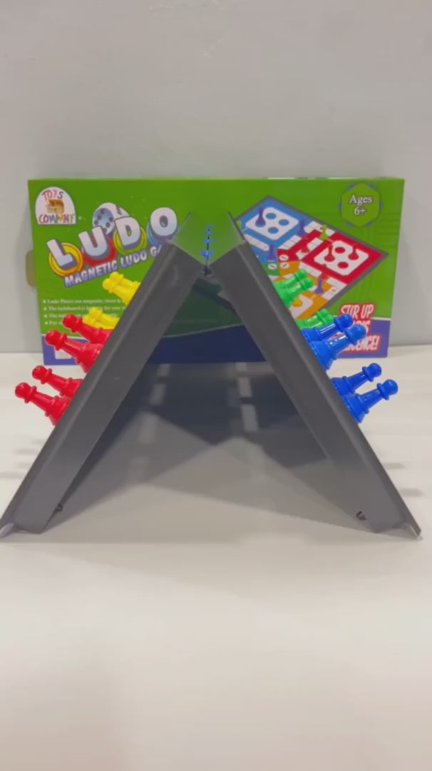 Magnetic Ludo Game – Foldable Travel Board